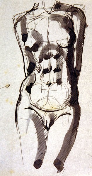 Torso femminile da Henri Gaudier Brzeska