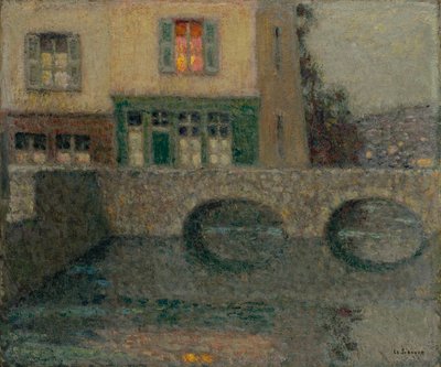 Il ponte, tra il 1931 e il 1938 da Henri Le Sidaner