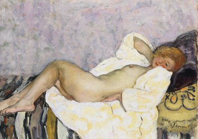 Nudo sdraiato da Henri Lebasque