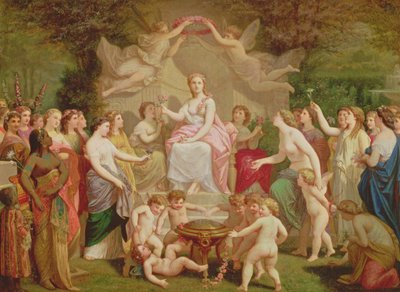 Allegoria della primavera, 1871 da Henri Pierre Picou