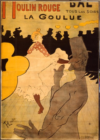 Moulin Rouge-La Goulue da Henri de Toulouse Lautrec