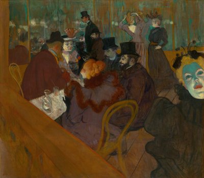 Al Moulin Rouge da Henri de Toulouse Lautrec