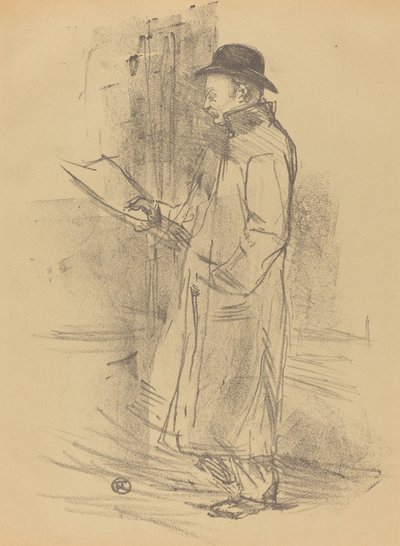 Beneficenza per Firmin Gémier da Henri de Toulouse Lautrec