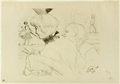 Coppia a un Café-Concert da Henri de Toulouse Lautrec