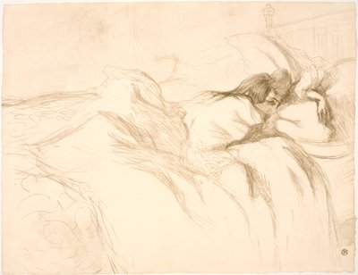 Donna sdraiata, Risveglio da Henri de Toulouse Lautrec