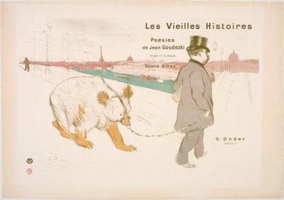 Le vecchie storie, copertine da Henri de Toulouse Lautrec