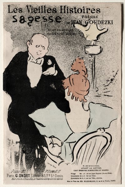 Le vecchie storie: Saggezza da Henri de Toulouse Lautrec