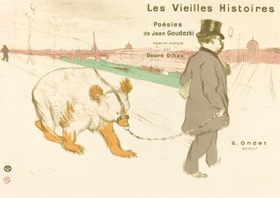 Les Vielles Histoires (copertina/frontespizio) da Henri de Toulouse Lautrec