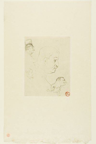 Schizzo da Henri de Toulouse Lautrec