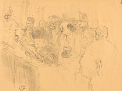 Deposizione Soudais da Henri de Toulouse Lautrec