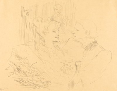 Cena a Londra da Henri de Toulouse Lautrec