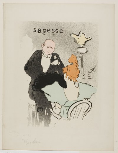 Saggezza da Henri de Toulouse Lautrec