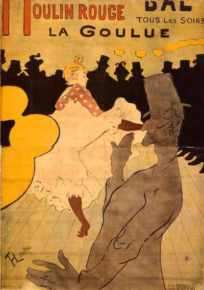 Moulin Rouge: La Goulue da Henri de Toulouse Lautrec