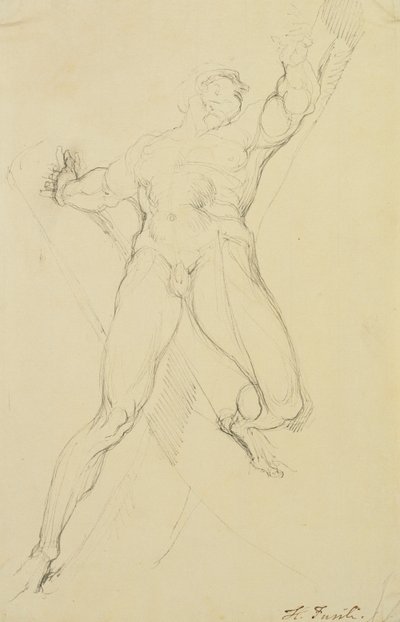 Aman, dopo Michelangelo da Johann Heinrich Füssli