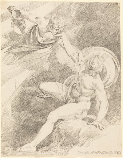 Il ratto di Ganimede da Johann Heinrich Füssli