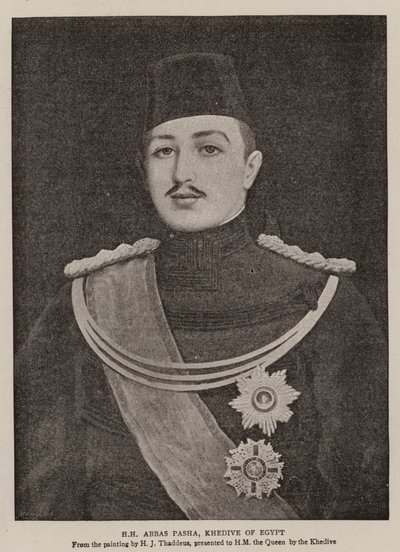 HH Abbas Pasha, Chedivè d