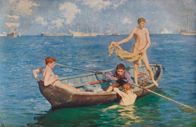 Agosto blu da Henry Scott Tuke