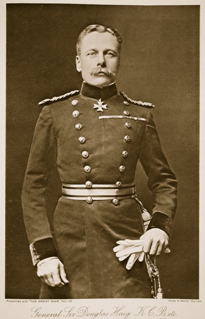 Generale Sir Douglas Haig, 1914-19 da Henry Walter Barnett