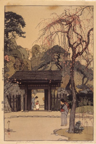 Portale di prugne da Hiroshi Yoshida