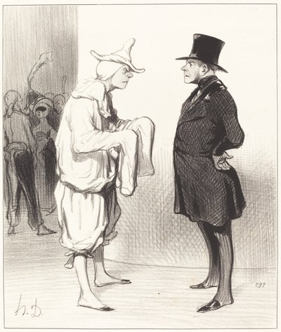 Carota del voltigeur da Honoré Daumier