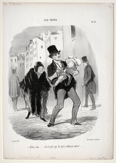 Vieni, cara... da Honoré Daumier