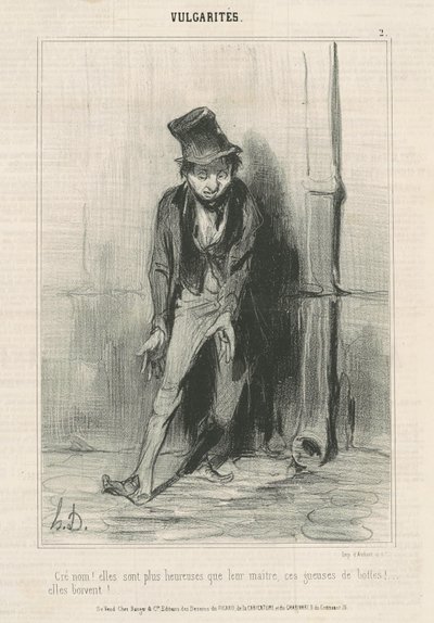 Crè nom: Sono più felici ... da Honoré Daumier