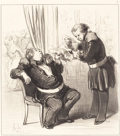 Decisamente ci Divertiamo Troppo, Guillochard!... da Honoré Daumier