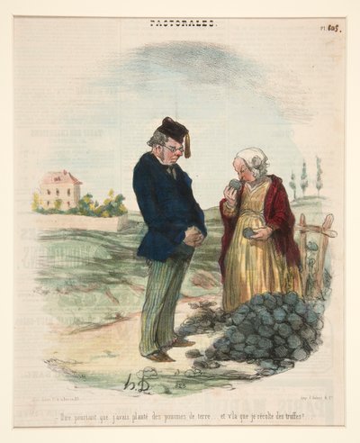 Dire pourtant que j da Honoré Daumier