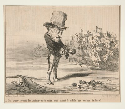 Faut avouer qu da Honoré Daumier