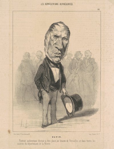 J. Jacques Dupin da Honoré Daumier