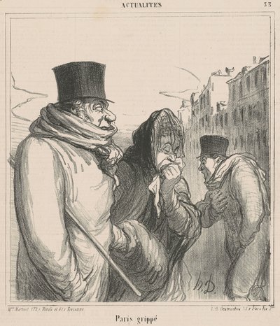 Parigi influenzata da Honoré Daumier