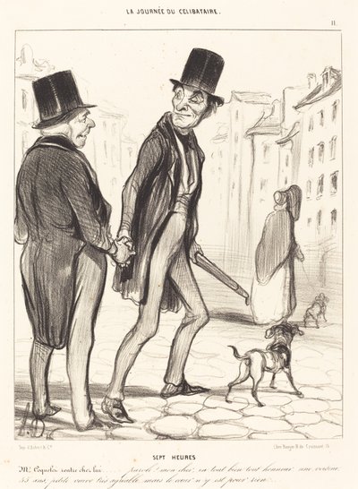 Sette ore da Honoré Daumier