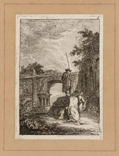 Tavola otto da Sere a Roma da Hubert Robert