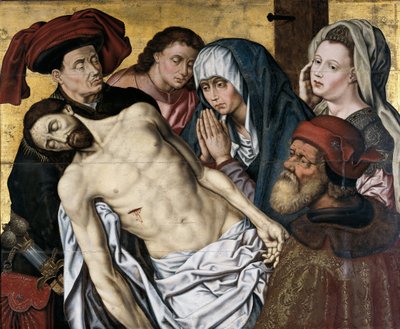 La deposizione di Cristo da Hugo van der Goes