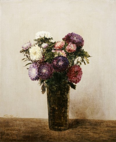 Vaso di fiori, 1872 da Ignace Henri Jean Fantin Latour