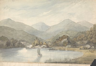 Veduta sul fiume tra i laghi da Isaac Weld