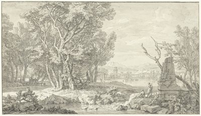 Paesaggio arcadico da Isaac de Moucheron