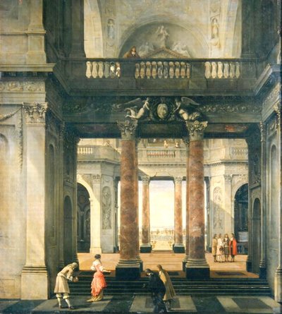 Sala di un Palazzo da Isaac van Nickele