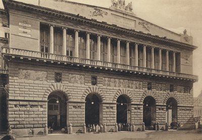 Napoli: Facciata Teatro S Carlo da Italian Photographer