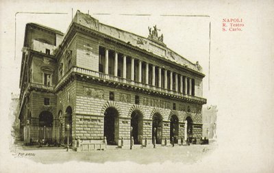 Real Teatro di San Carlo, Napoli da Italian Photographer