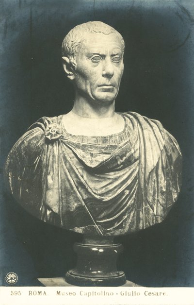 Roma, Museo Capitolino, Busto, Giulio Cesare da Italian Photographer