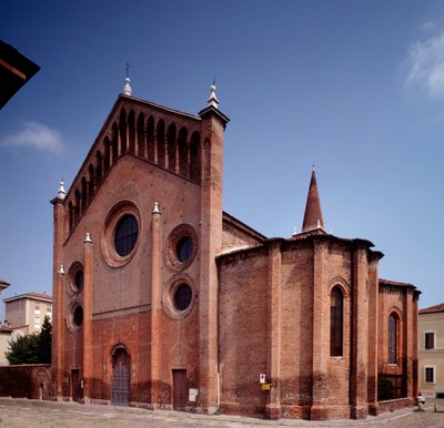 Veduta della facciata da Italian School