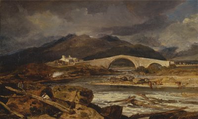 Ponte di Tummel, Perthshire (tra 1802 e 1803) da Joseph Mallord William Turner