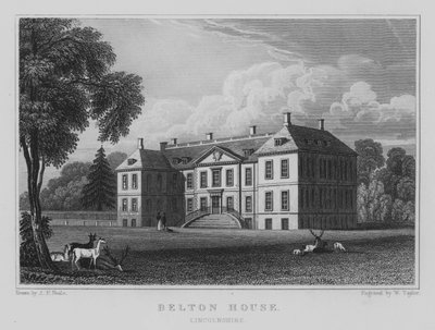 Belton House, Lincolnshire da John Preston Neale