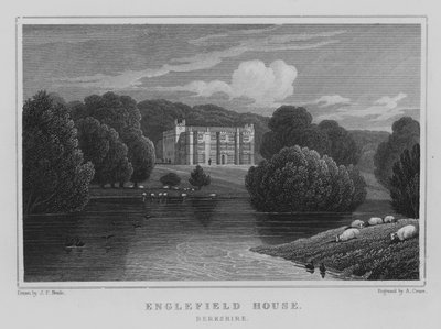 Casa Englefield, Berkshire da John Preston Neale