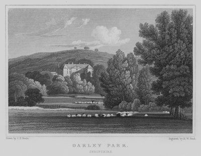 Oakley Park, Shropshire da John Preston Neale