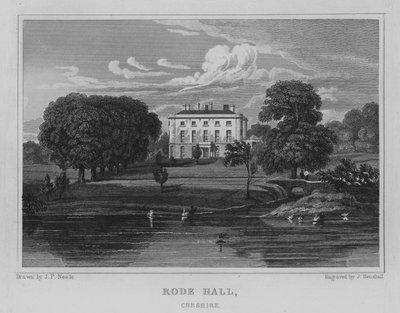 Rode Hall, Cheshire da John Preston Neale