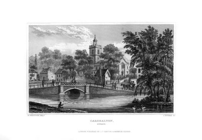 Carshalton, Surrey, 1829 da J. Rogers