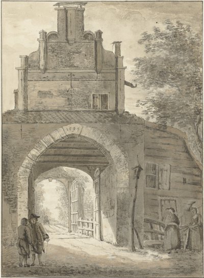 Porta di Edam a Purmerend da Jacob  Cats