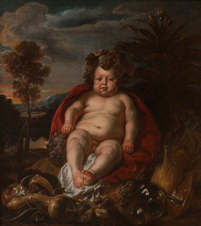 Bacco da bambino da Jacob Jordaens